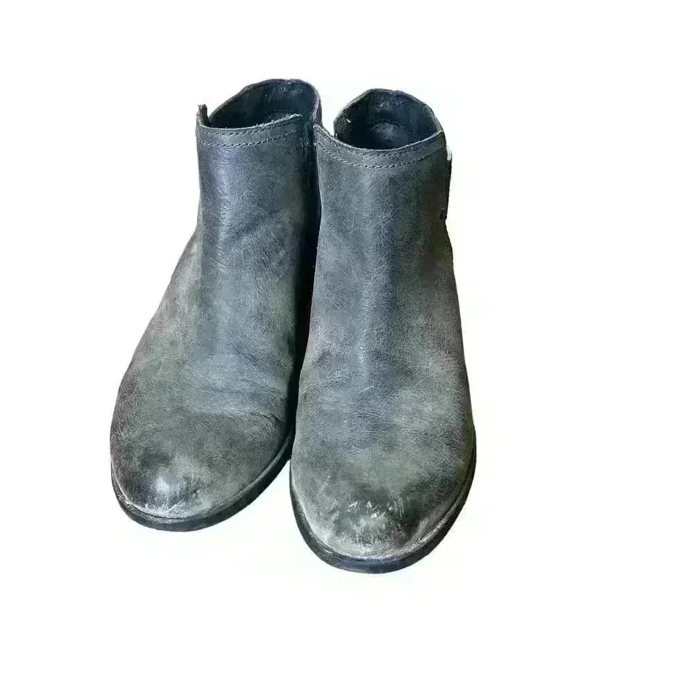 Sorel Lolla ankle boot booties size 7 taupe gray nl2267 - Picture 2 of 7